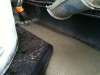 Pouring new screed