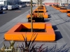 Frame square modular street and landscape seating