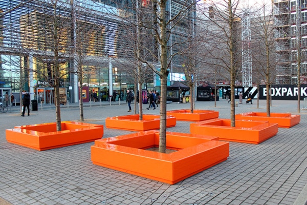 Bench Modular Seating at Wembley Park