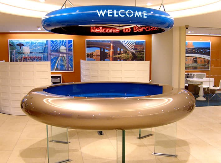 Custom Moulded Reception Desk