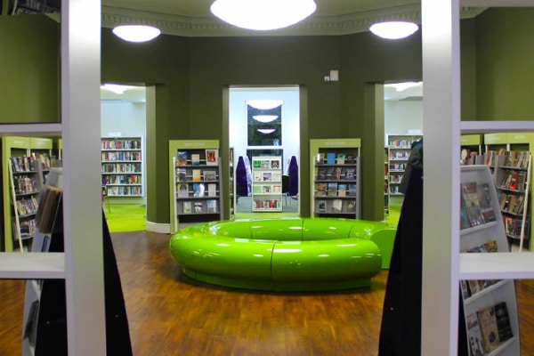 Christchurch Library Dorset – GeoMet Halo Seating