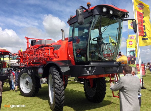 Crop Sprayer range features Sui Generis GRP moulded components
