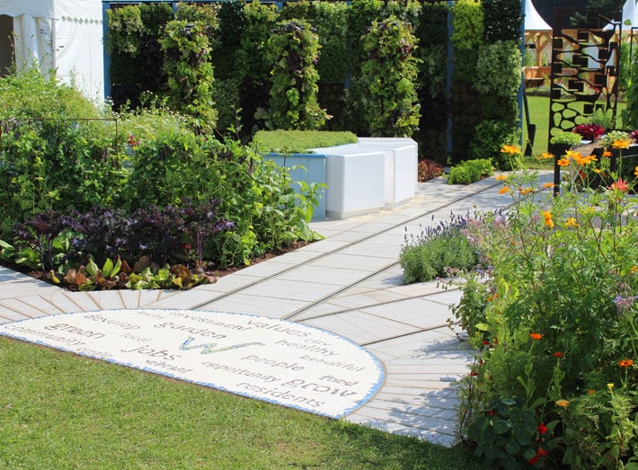 RHS Flower Show Tatton &#8211; GeoMet Cube Seating