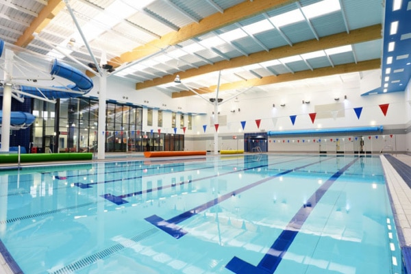 County Durham Leisure Centre – GeoMet Serpentine Seating