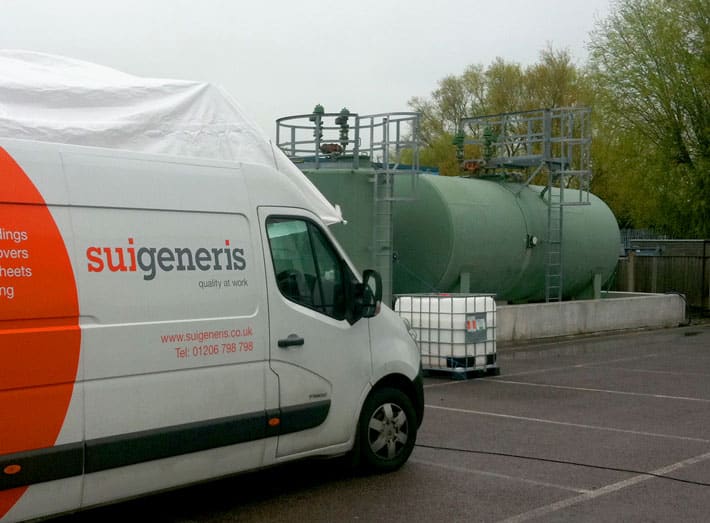 Flammable Liquid Storage Tank Bund Lining