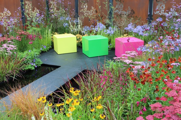 RHS Hampton Court Flower Show – GeoMet Cube Seating