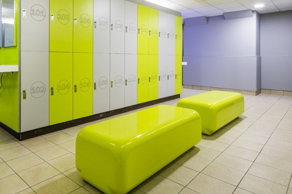 Morph bench seating specified for Sweat Union Fitness Gyms