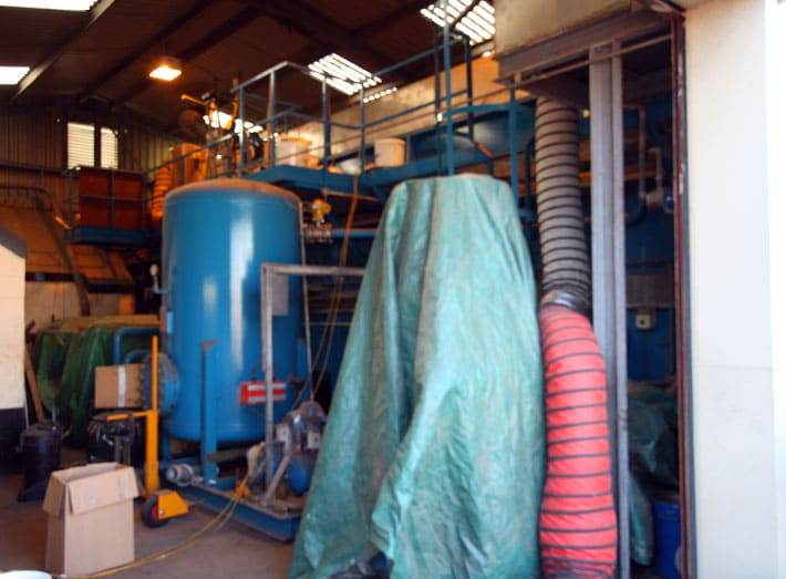 Repair and FRP Lining for a Wastewater Treatment Tank