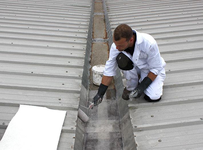 Roof Gutter Lining