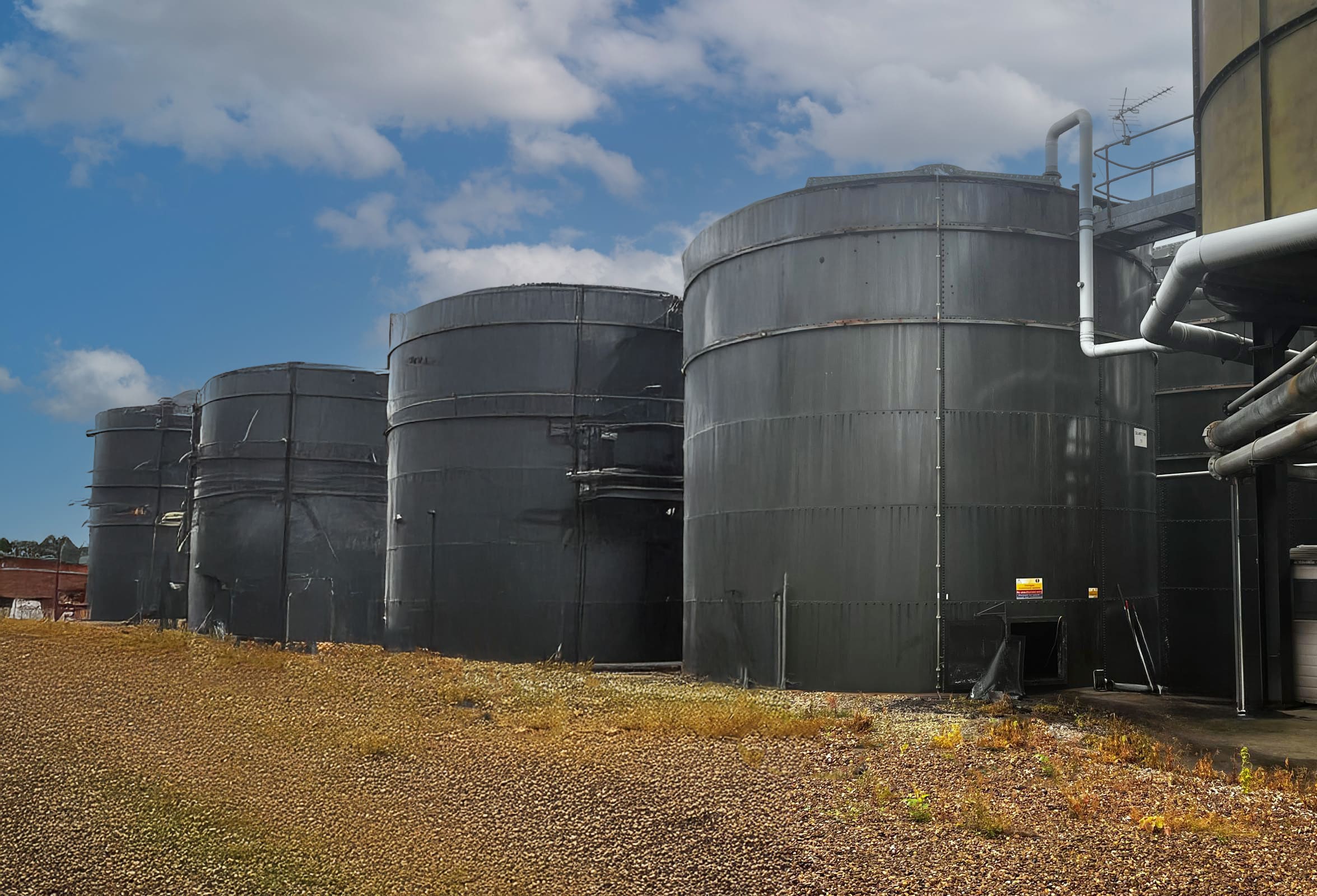 Advanced GRP Tank Lining for an Effluent Storage Tank – UK Industrial Site