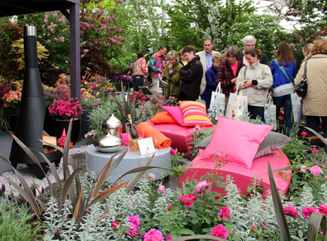 18. The Hillier exhibit was the largest in the Chelsea Flower Show...