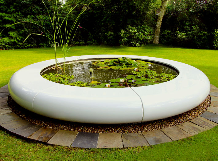 3. Water features become the focal point of any garden, traditional to contemporary.