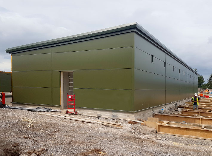 Sui Generis were called to install GRP linings to new building developments at Chester Zoo.